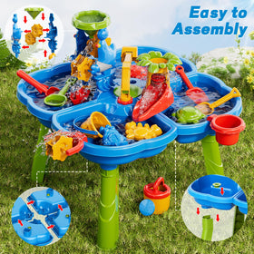 Novaluki sand and water table durable construction for safe use
