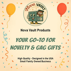 Nova Vault hazmat bag keeps gag items organized for gifting