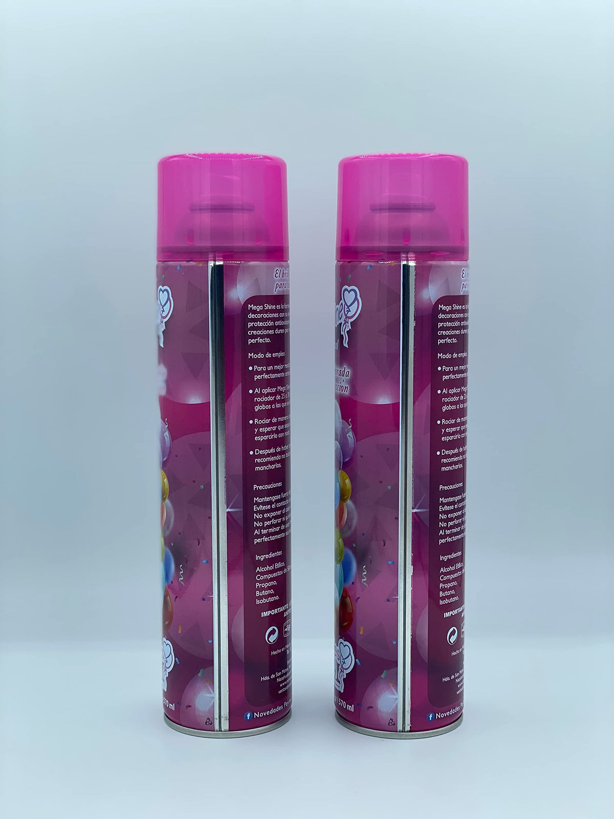 Novedades Peyma Mega Shine 2-Pack in-use illustrates versatile surface use.