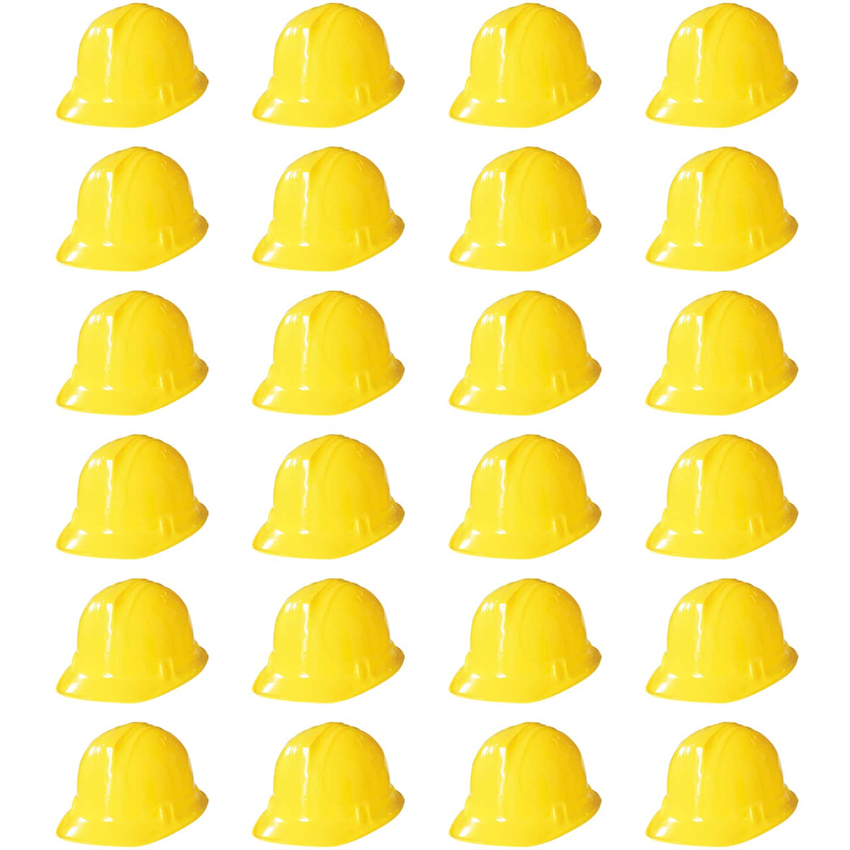 Novelty Place construction hat in bright yellow, ideal for party photos