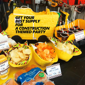 Novelty Place 24-pack construction hats for celebrations and activities