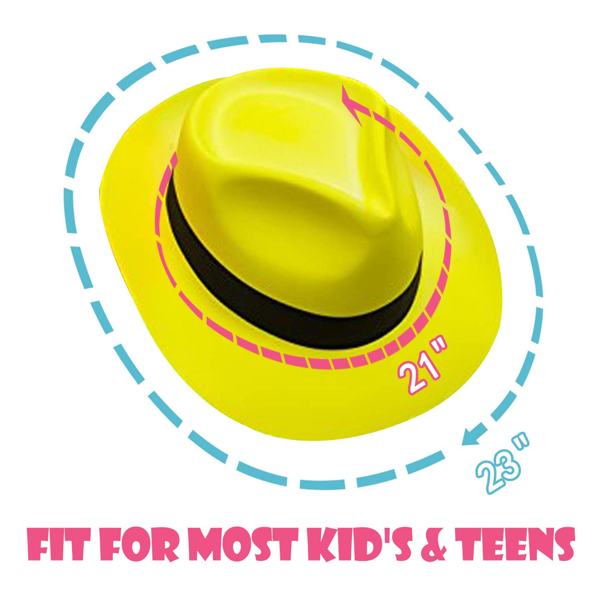 Novelty Place gangster-style fedora hats add playful flair to celebrations.