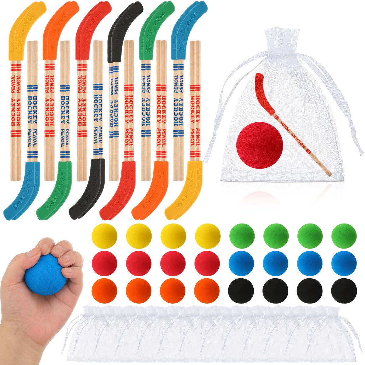 Noveread hockey pencils in graphite and wood for reliable classroom notes.
