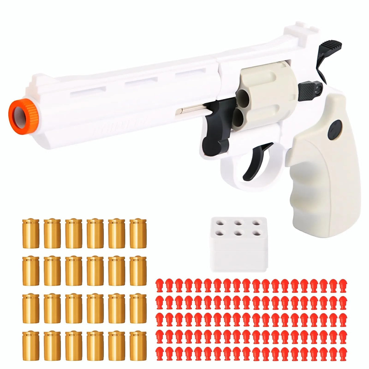 NOVOCA 357 full-size toy revolver body for realistic backyard play