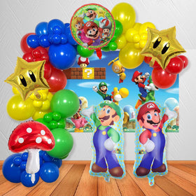 Novovida Mushroom foil balloon brings playful Mario scene accents
