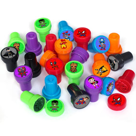 Novovida superhero stampers enhance DIY crafts and rewards.