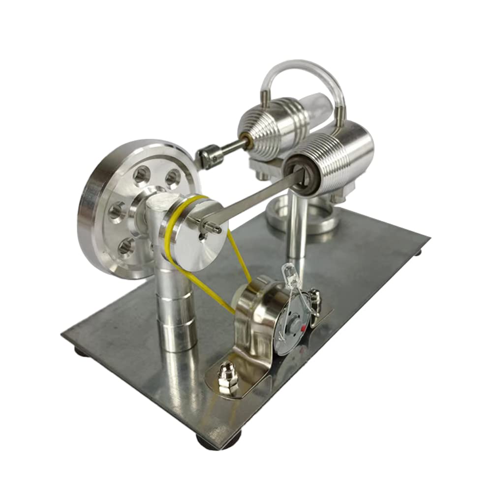 N/P Qing Shuang Stirling engine glass heating cylinder highlights safe long-term heating experiments