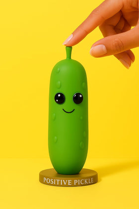 NPW Pickle Sound Machine pocket-size for easy on-the-go positivity.