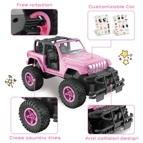 NQD DIY sticker kit to personalize the RC car