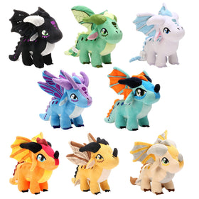 Gift-ready NTSPFU Wings of Fire plush packaging for birthdays