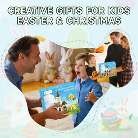 Nubee 3-in-1 build-and-display kit offers versatile Christian decor for home or church.
