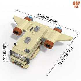 Nubee Spaceballs Eagle 5 periscope roof for authentic movie-inspired features and storytelling.