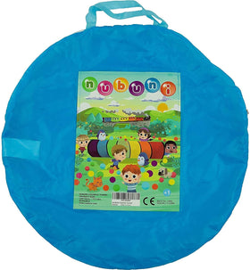 NUBUNI Kids Play Tunnel Peekaboo invites social play with friends.