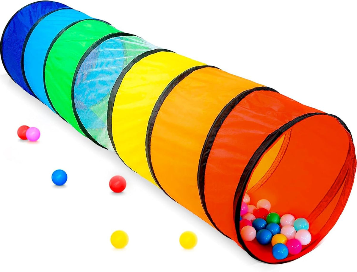 NUBUNI Kids Play Tunnel Pop-Up ready for quick setup and playtime.