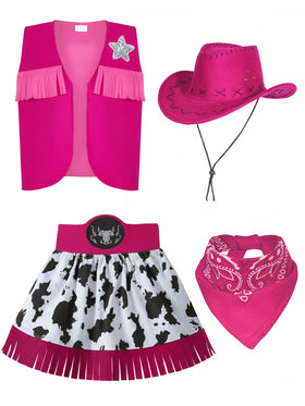 Nuehoryu complete 4-piece cowgirl set ready for play