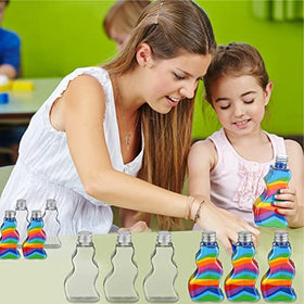 Nuenen sand art bottles at a party table inspiring creativity