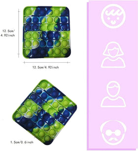 NUENUN travel-friendly pop bubble toy, compact and portable.