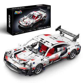 Nueris 1:18 Technic Super Sports Cars front view shows sleek racer design for display