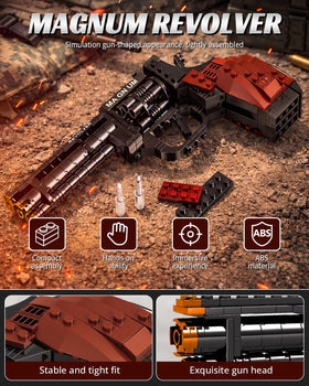 Nueris revolver blocks assembly journey, engaging challenges with satisfying progress.