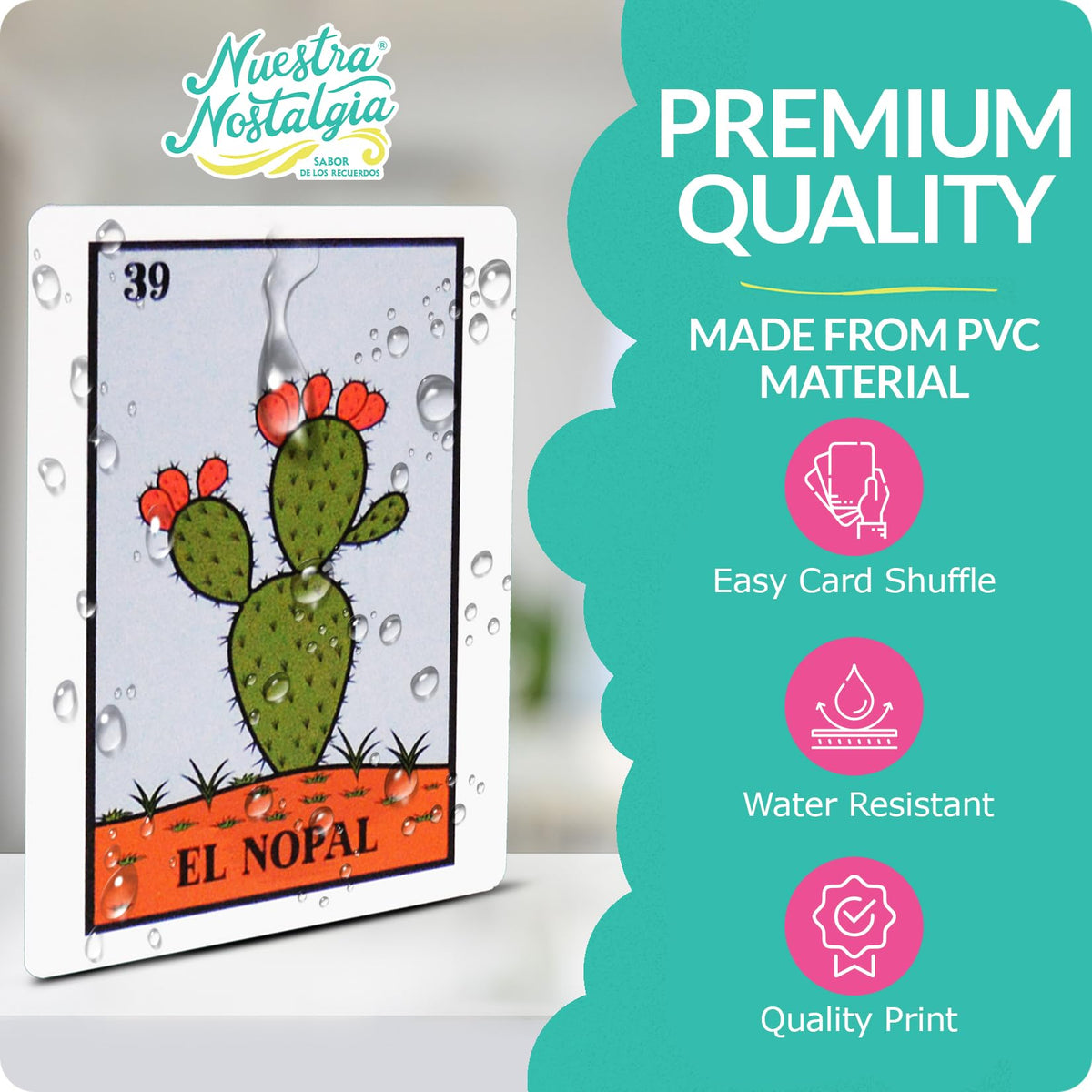 Nuestra Nostalgia large 12x8 boards boost visibility and quick recognition