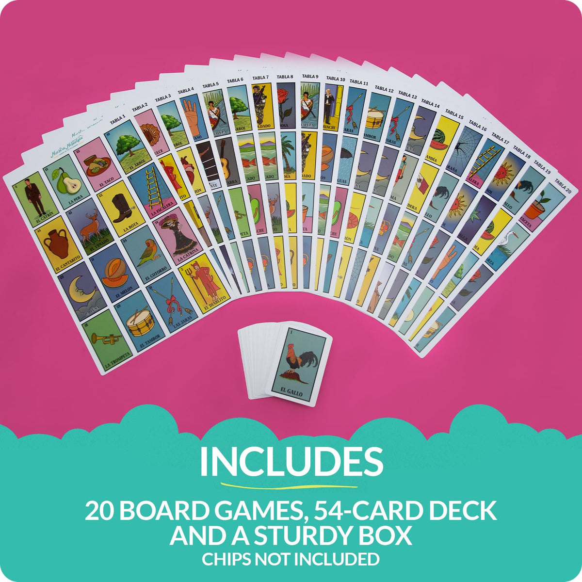 Nuestra Nostalgia no-stereotypes Loteria art promotes inclusive, modern imagery