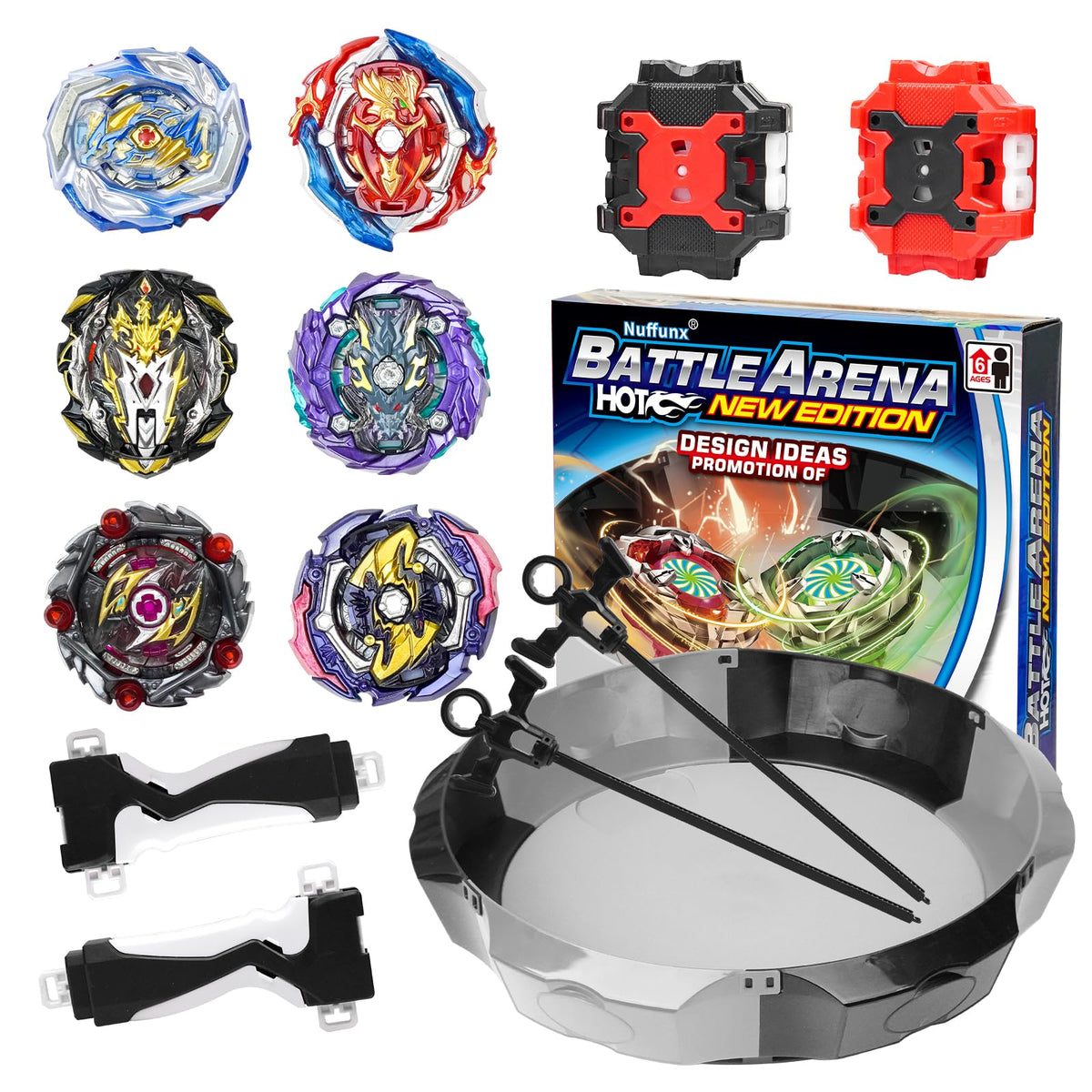 Nuffunx Battle Arena with 178-inch stadium for epic at-home battles.