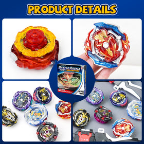 Nuffunx burst tops showcase red blue and gold colorways for vibrant play.