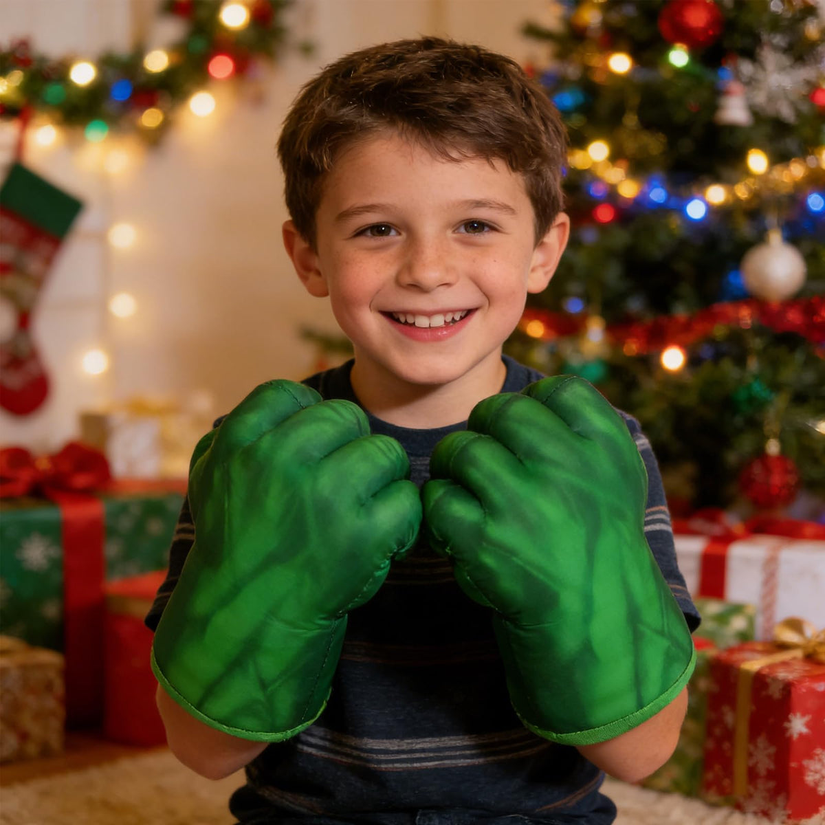 NuGeriAZ superhero gloves for cosplay-ready costume play.