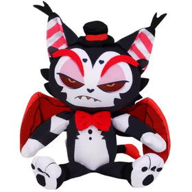 Nultse Husk Hazbin plush front view, a cozy cuddle buddy for fans and collectors.