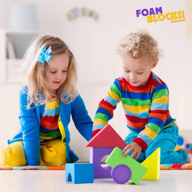Number 1 in Gadgets Giant Foam Blocks waterproof and easy to clean after playtime.