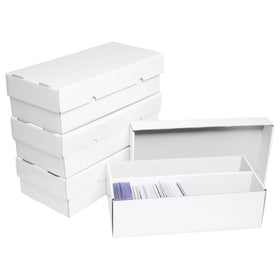 Numina 4-pack 2-row large card storage box closed for secure bulk card storage.