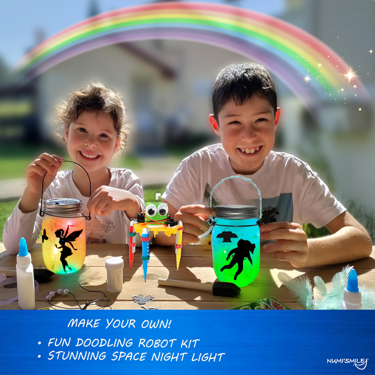 NUMI'SMILE DIY Robotic Kit encourages hands-on learning and creative problem solving.