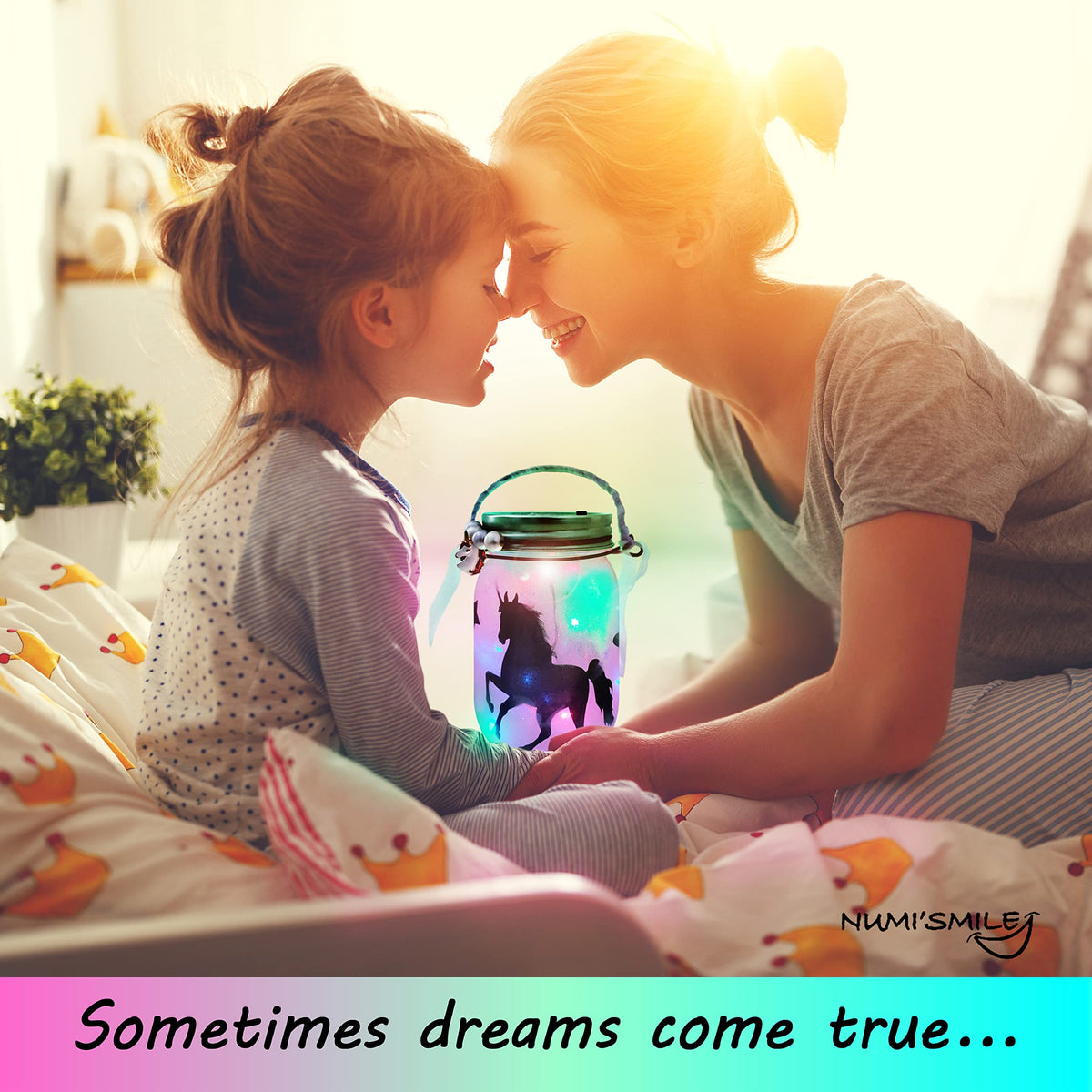 NUMI'SMILE kid-friendly assembly becomes a satisfying room keepsake.