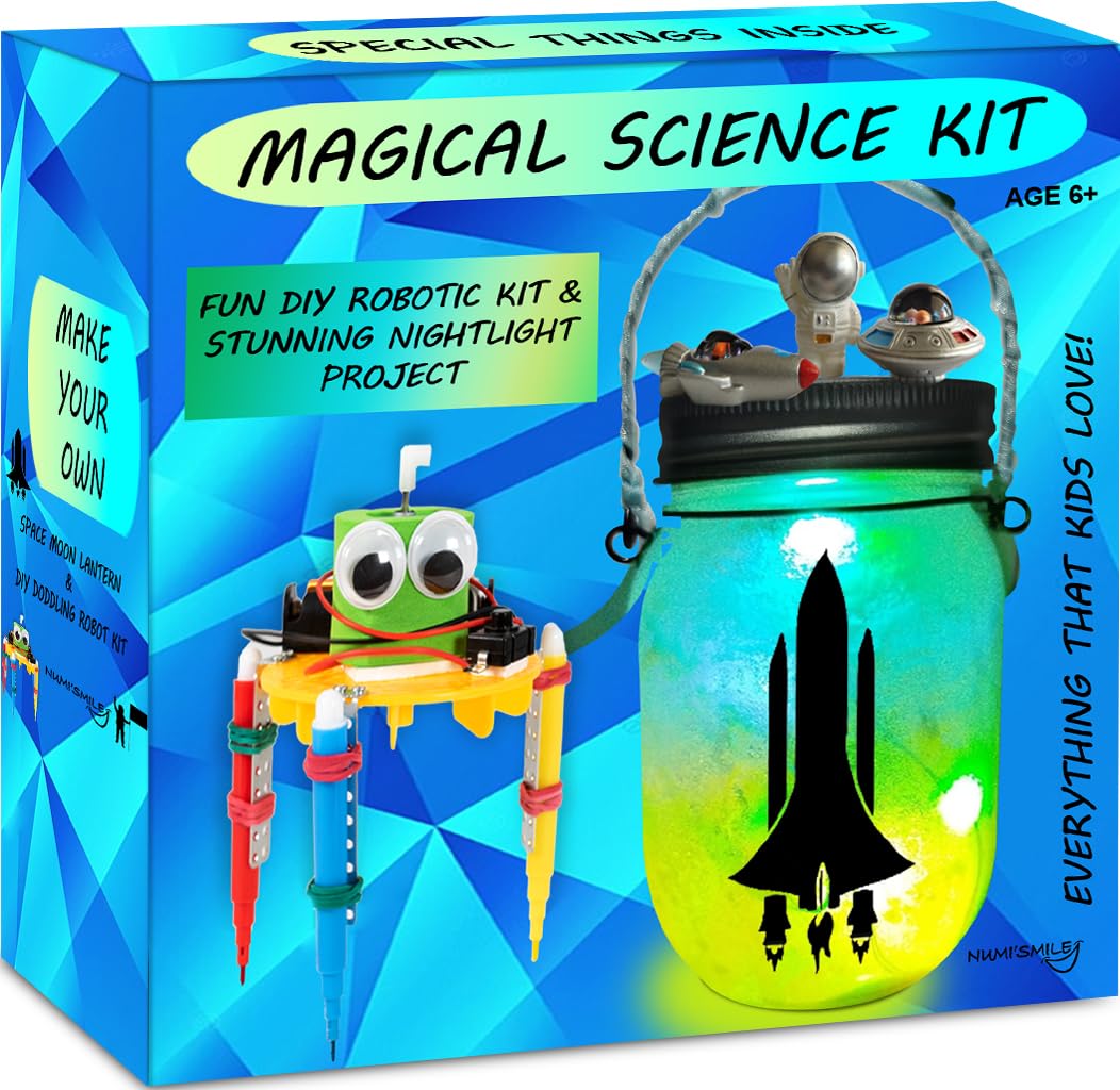 NUMI'SMILE Make Space Night Light demonstrates a kid-friendly STEM craft for bedtime ambience.