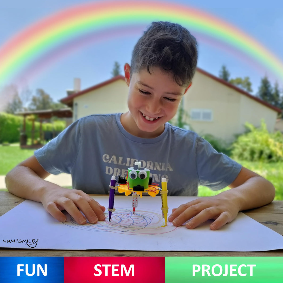 NUMI'SMILE Easy step-by-step instructions support confident assembly.