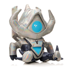 Numskull Destiny 2 Aetheon plush with soft iridescent fabric for cozy display.
