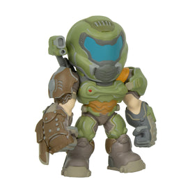 Numskull Doom Slayer collectible pose 1, poseable figure for dynamic display.