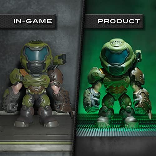 Numskull Doom Slayer figure in pose-2 for customizable dioramas.