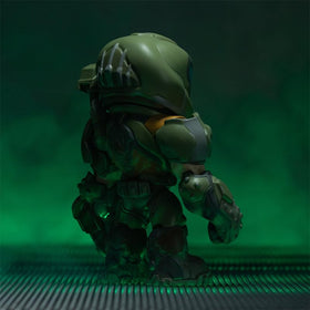 Numskull Doom Slayer display featuring authentic license and collector value.