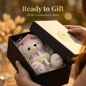 Numyawl pink mortarboard cap and tassel, perfect graduation photo prop.