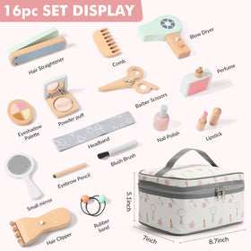 Nunukids foundation box highlights pretend makeup application and role-play.
