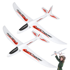 NUOBESTY foam glider plane assembly enables quick outdoor setup.