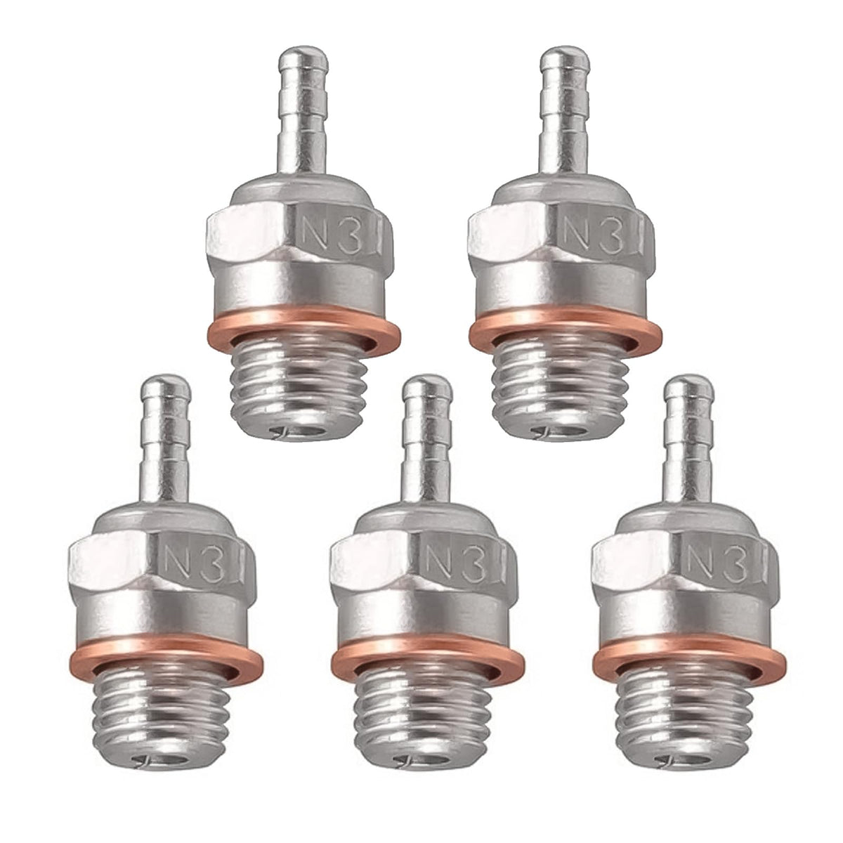 Nuofany N3 glow plug for RC nitro engines, reliable ignition