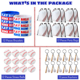 Nuogo silicone baseball bracelets with motivational print for team spirit.