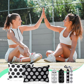 Nuogo makeup bag 8x6 inch keeps cosmetics organized on the go.