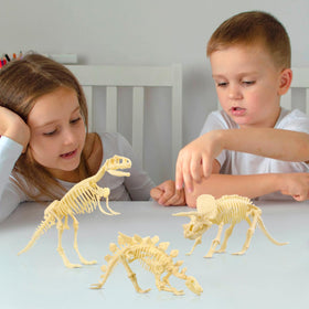NUOLUX dino-dig in sand scene invites outdoor exploration.
