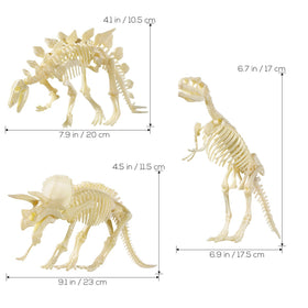 NUOLUX dino-diy puzzle-parts encourage collaborative building at home.