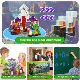 Nurcazo durable BPA-free ABS pieces designed for safe, screen-free play.