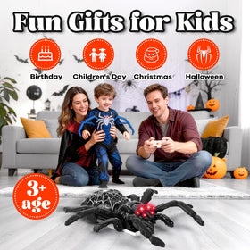 Nurcazo remote control spider children prank for indoor parties