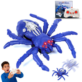 Nurcazo wall-climbing spider RC gliding on wall for dramatic indoor play